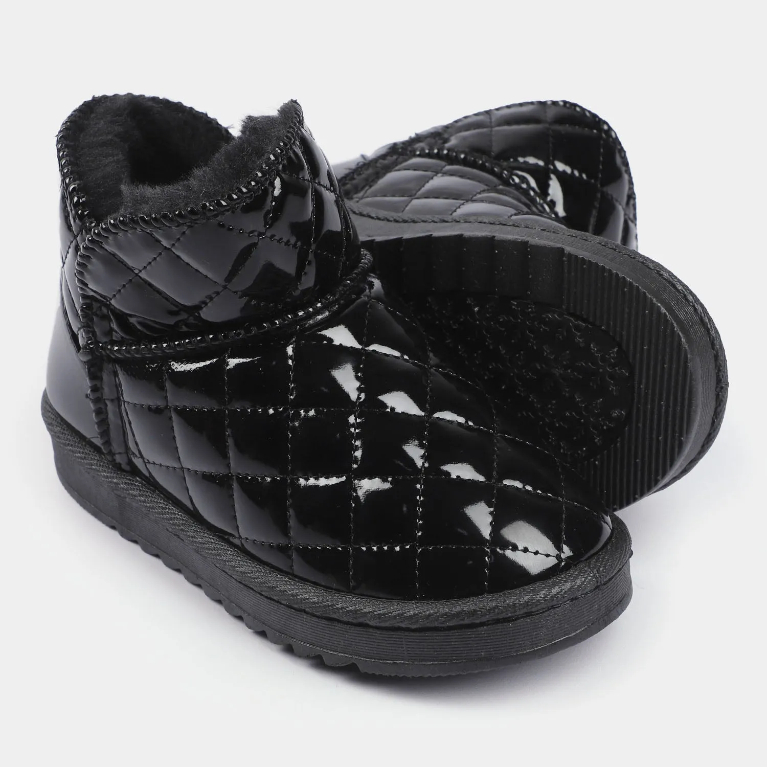 Girls Boots PS-03-BLACK