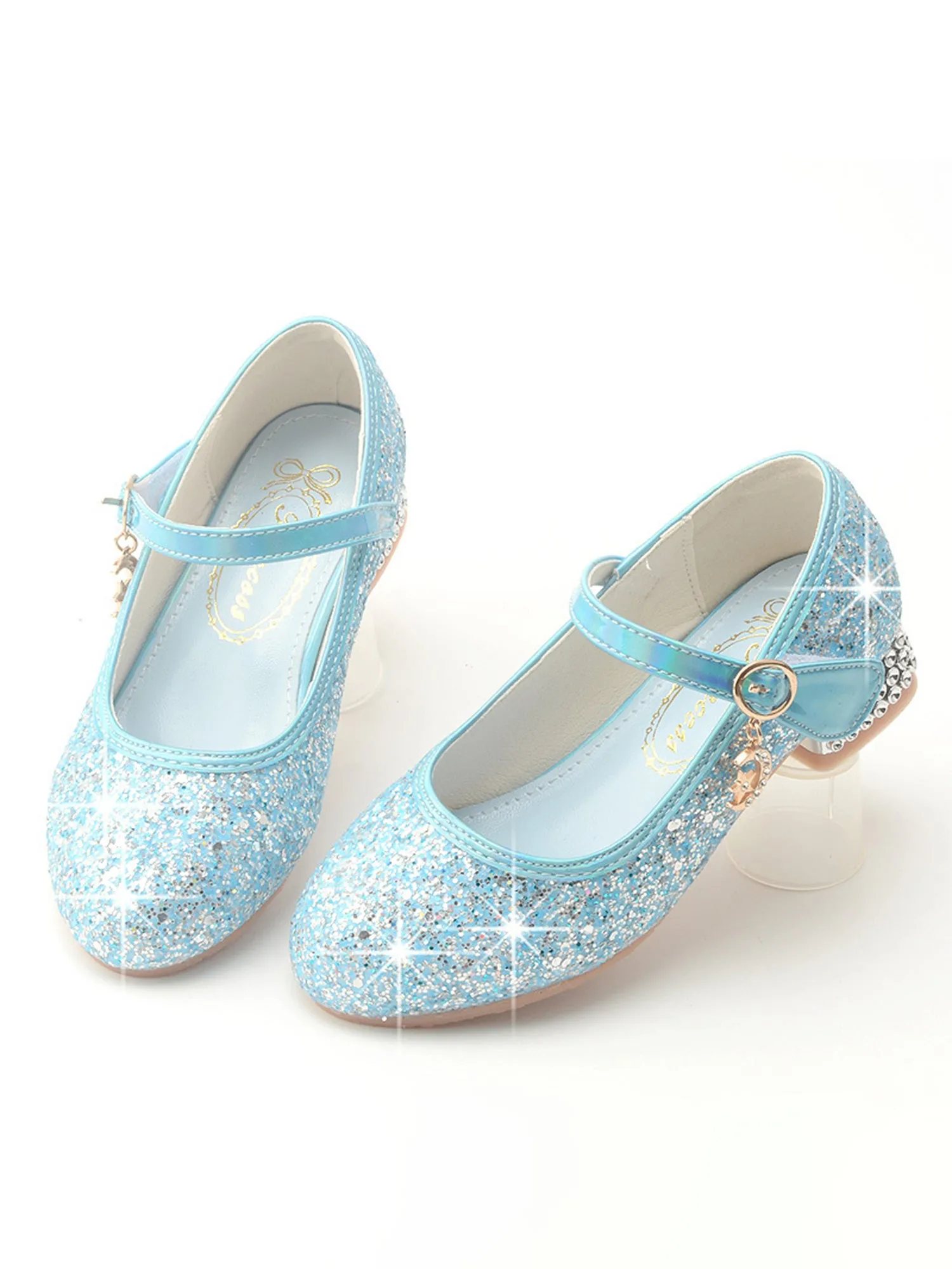 Glitter Ballerina Flats Slip-on Party Dress Shoes