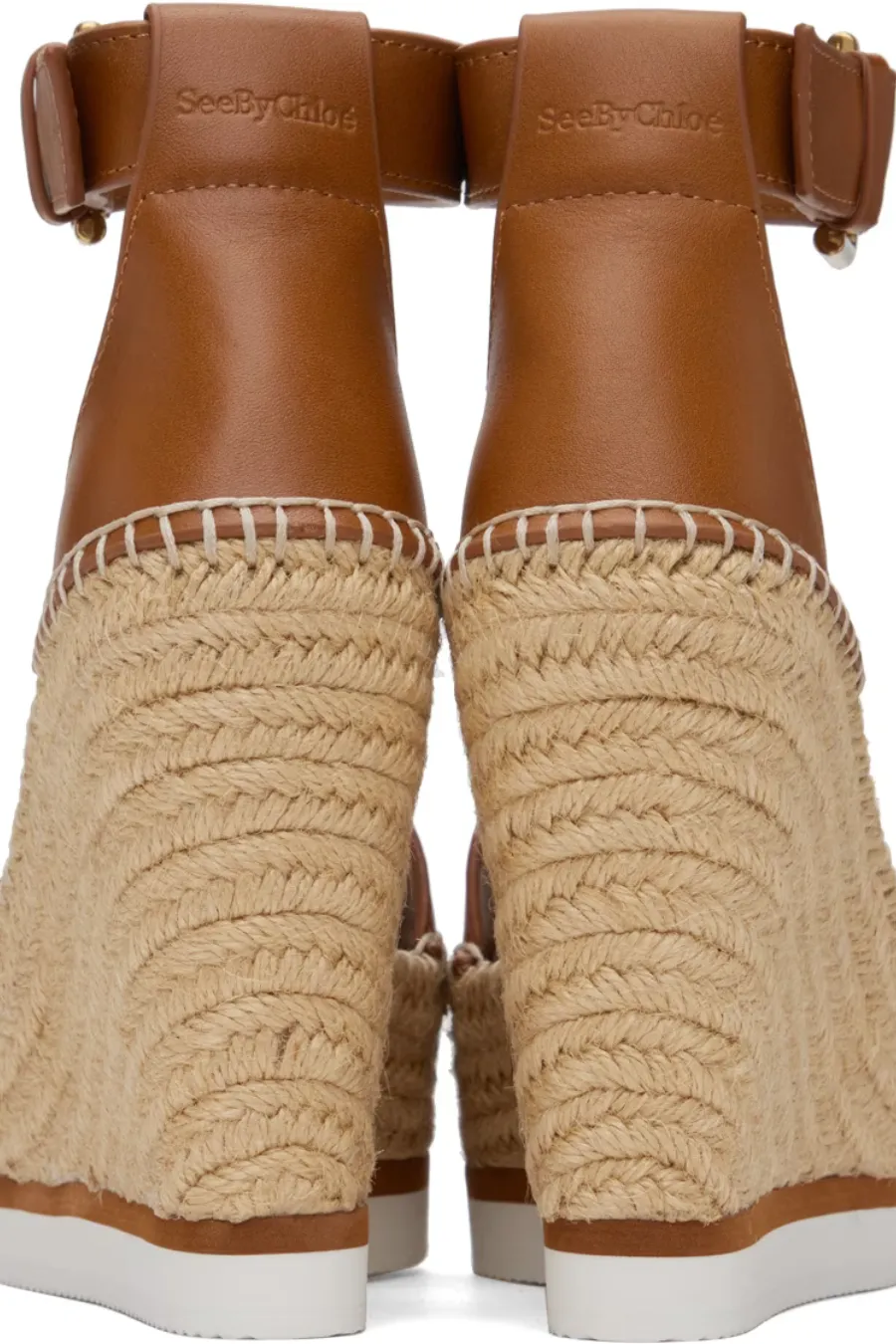 Glyn Espadrille Wedge Tan