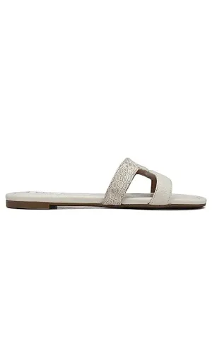 Grey Croco Textured Flats