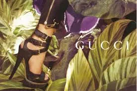 Gucci - Iman  Bronze Platform Pumps with Suede Heel and Ankle Straps - IT 38