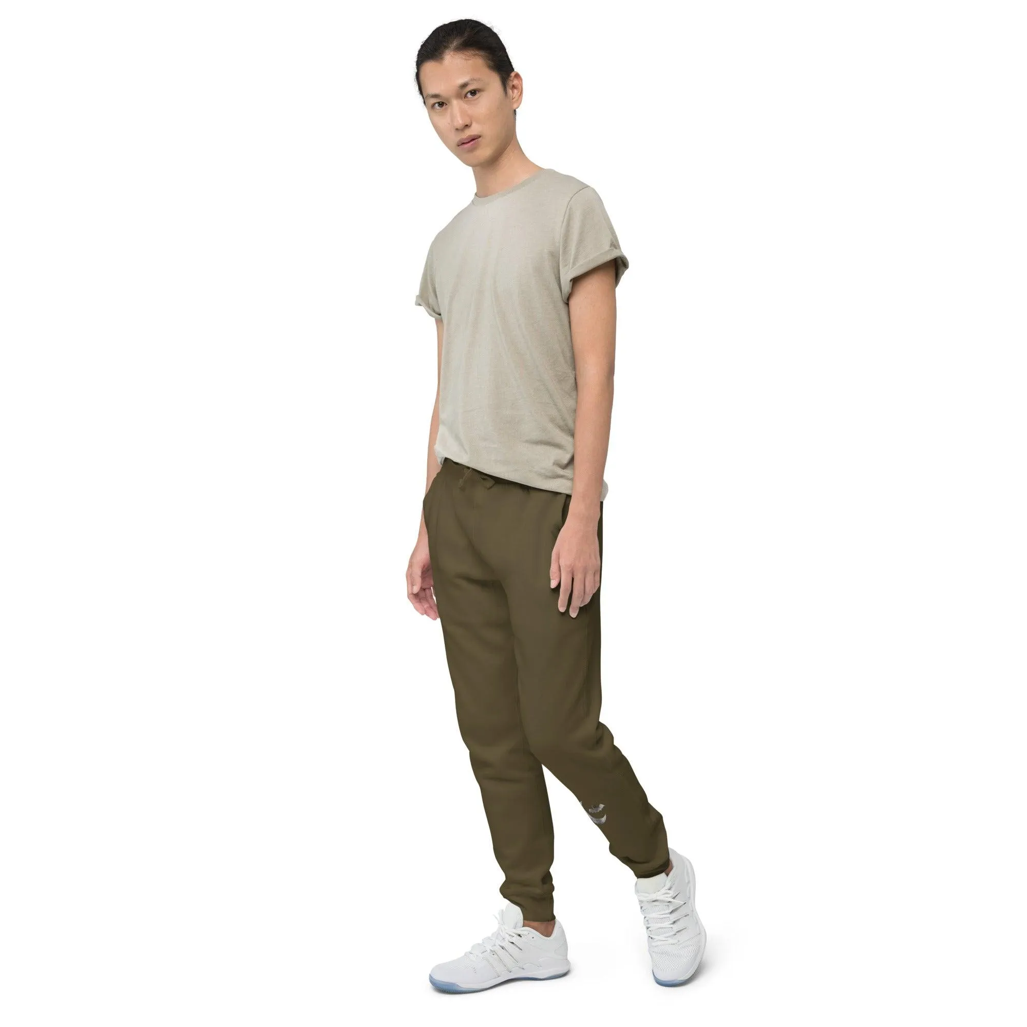 Halloween Cloudy Moon Bat Unisex fleece sweatpants / Bat Pants