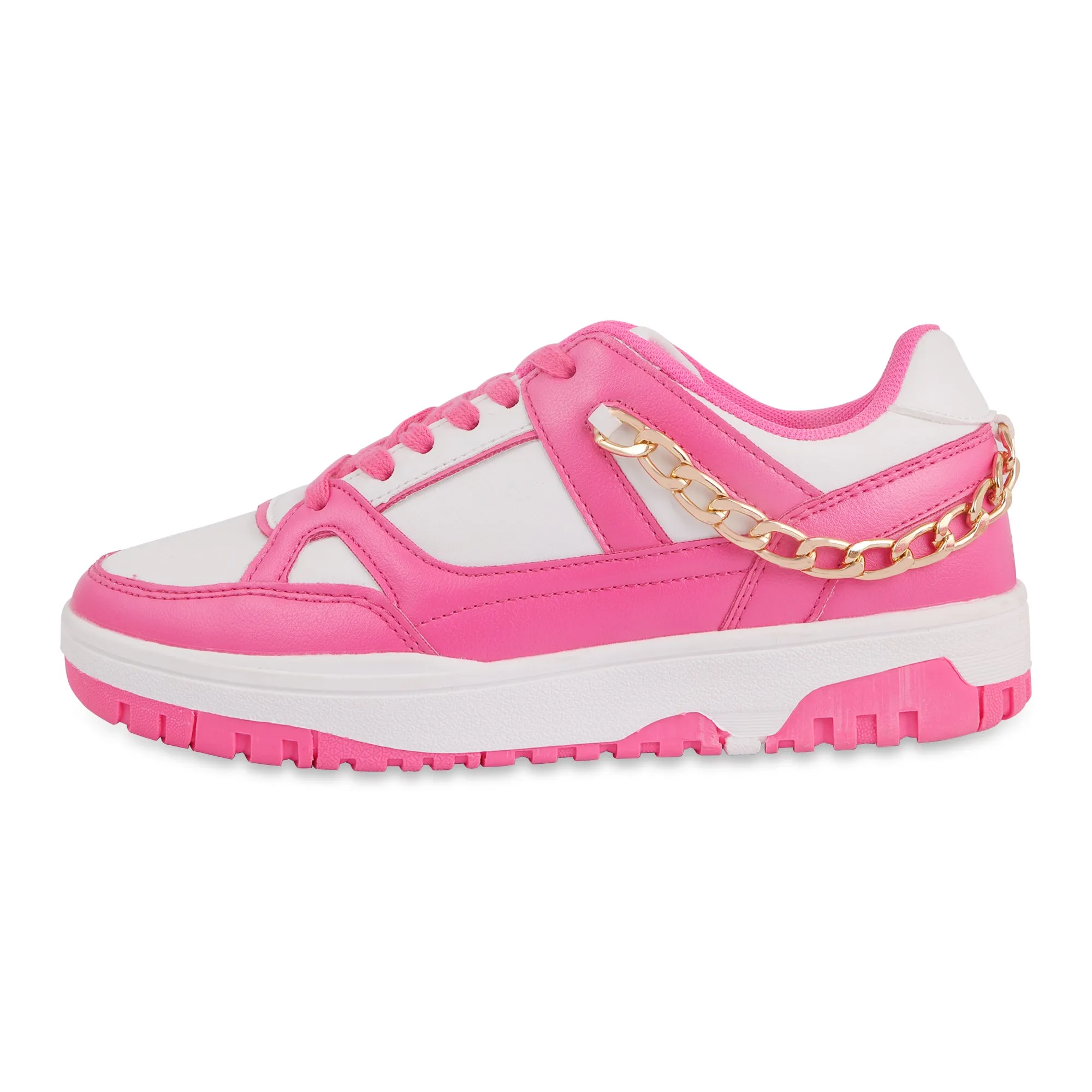 Hamster London Haven Pink Party Sneakers