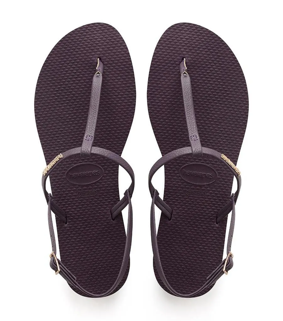 HAVAIANAS YOU RIVIERA - AUBERGINE/AUBERGINE