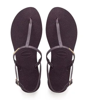 HAVAIANAS YOU RIVIERA - AUBERGINE/AUBERGINE