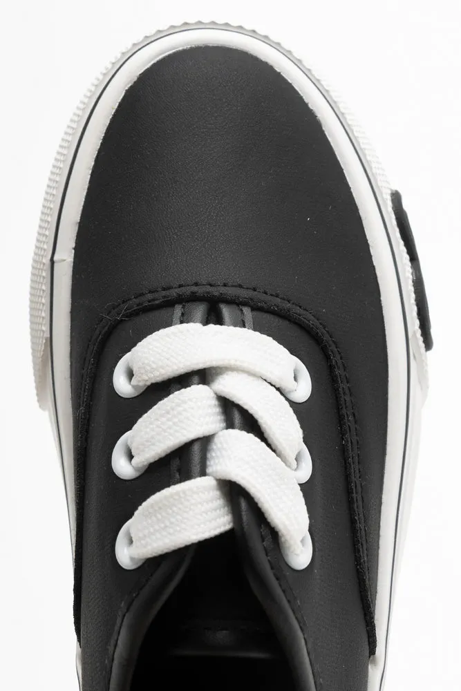 Heart Sneaker Black