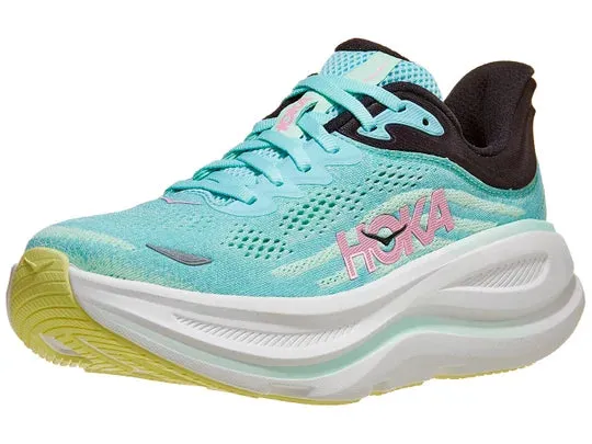 Hoka | Bondi 9 | Women's | Blue Spark/Mint Flourite