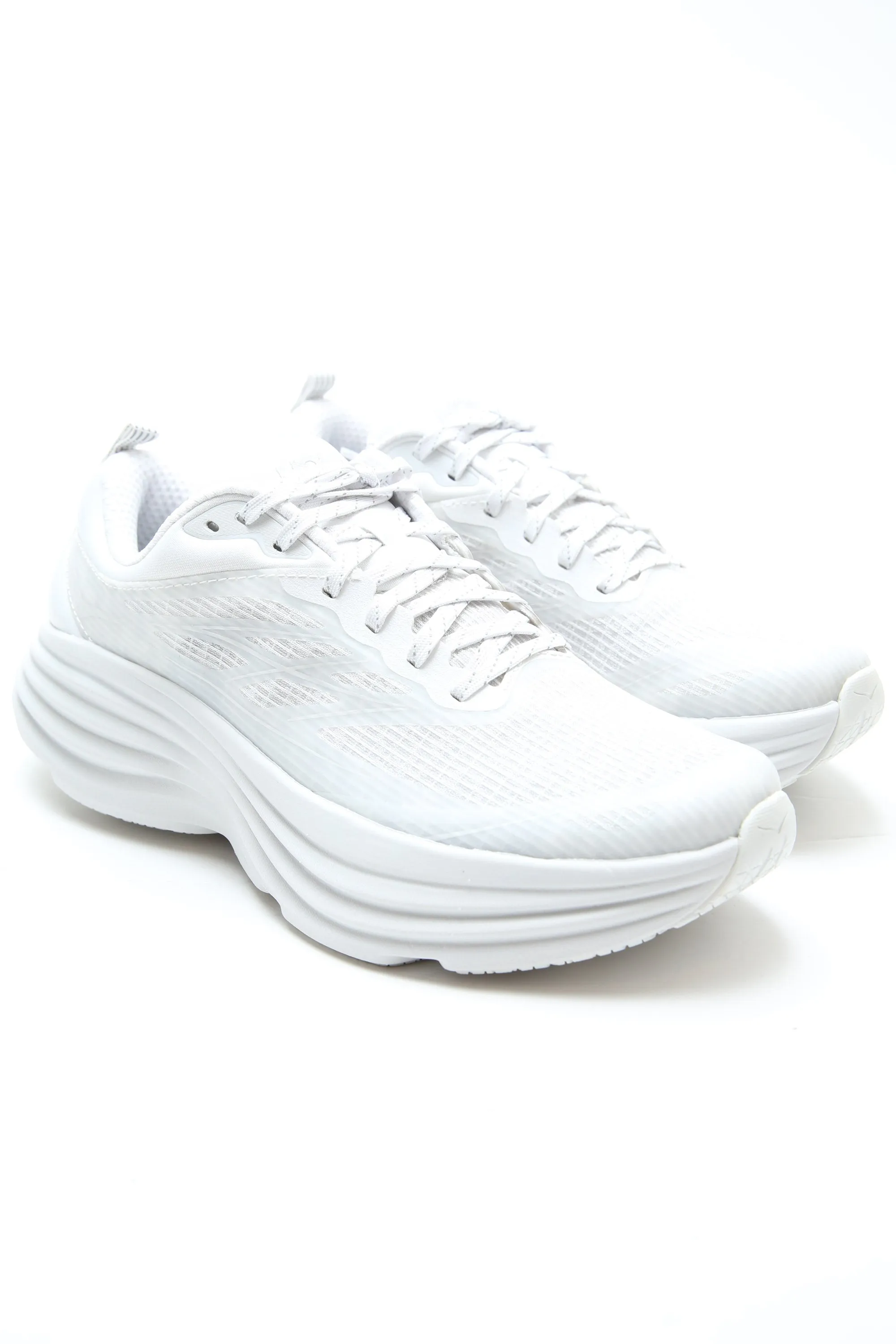 Hoka U Bondi 8 TS Caged - White