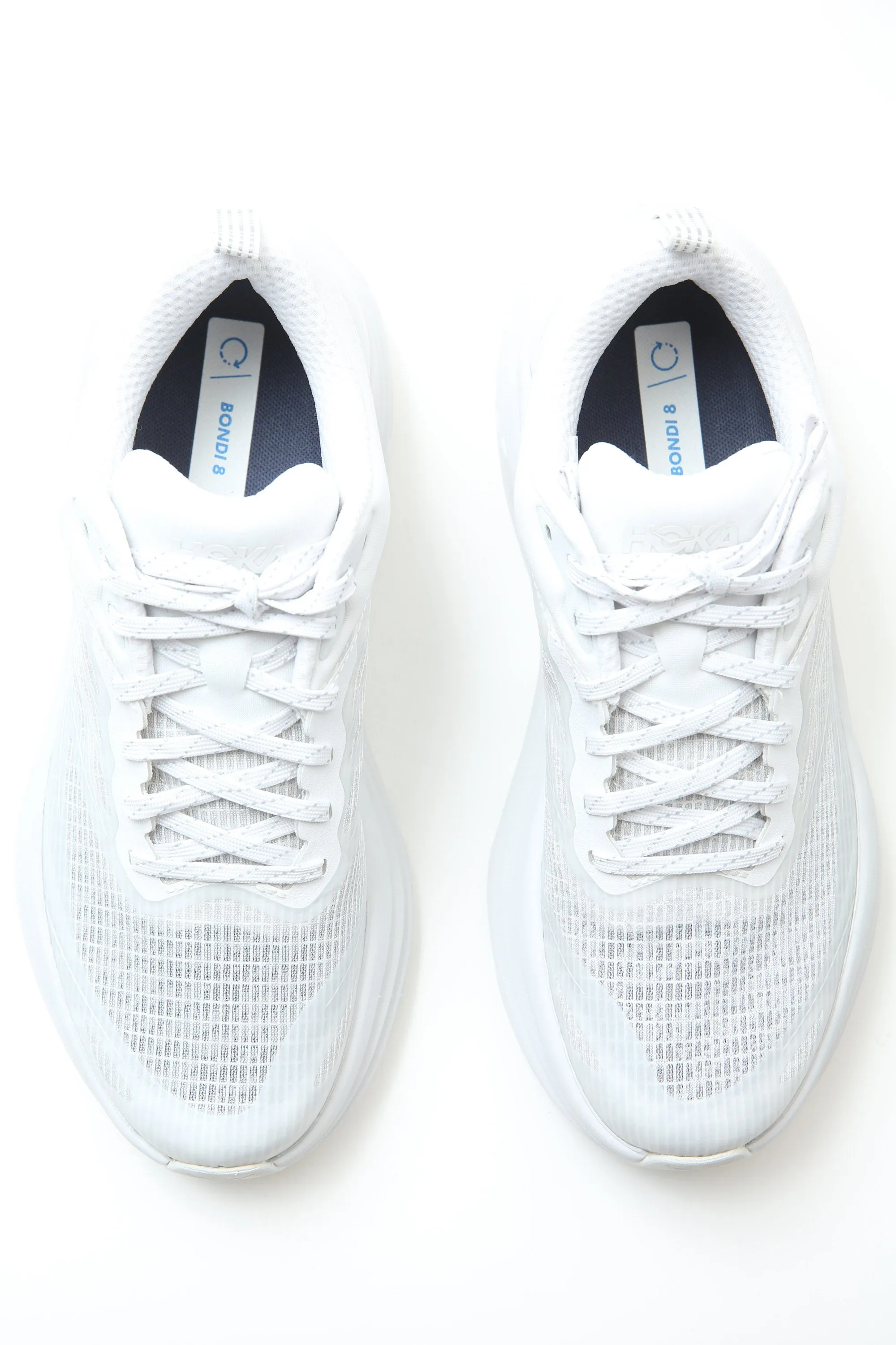 Hoka U Bondi 8 TS Caged - White