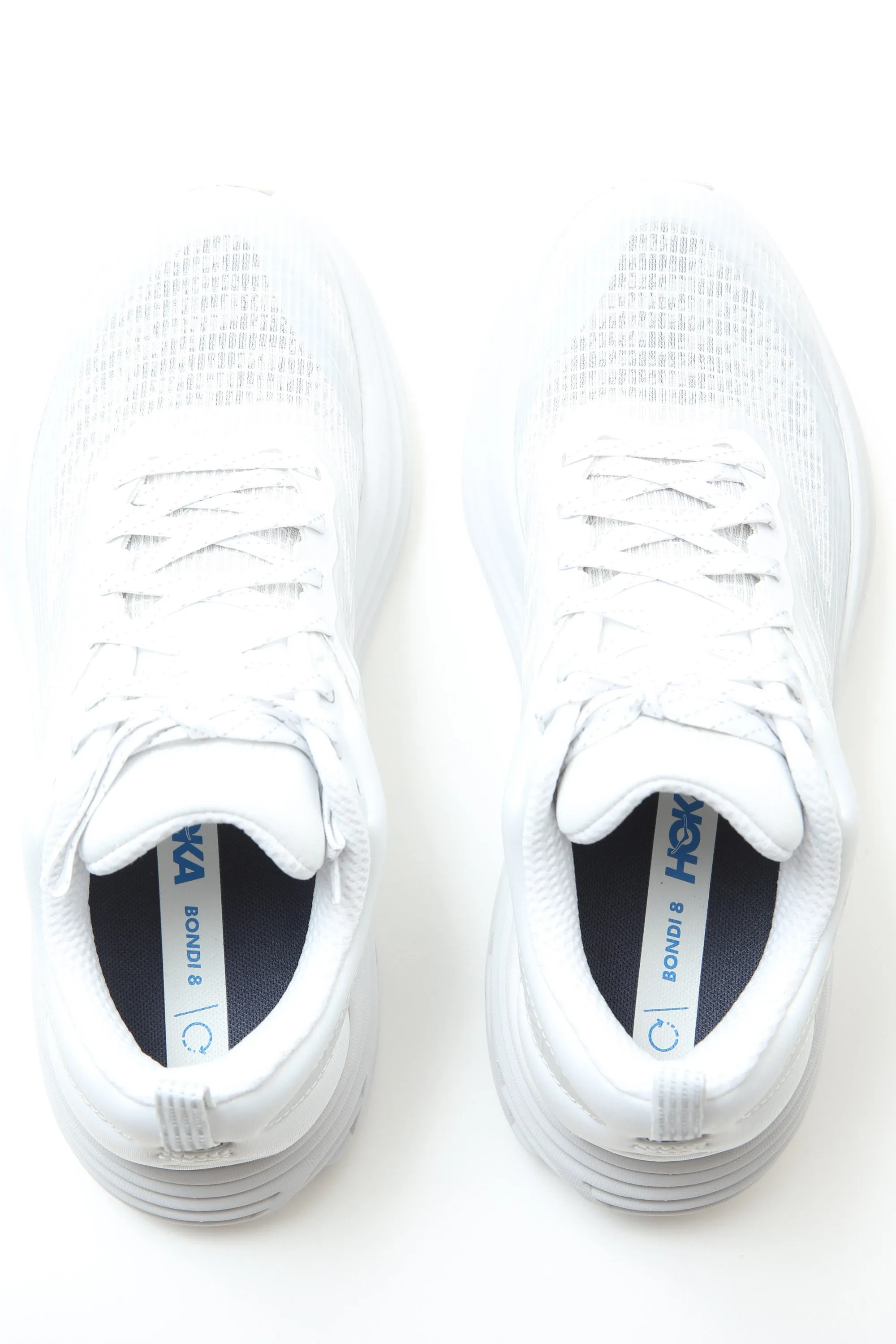Hoka U Bondi 8 TS Caged - White