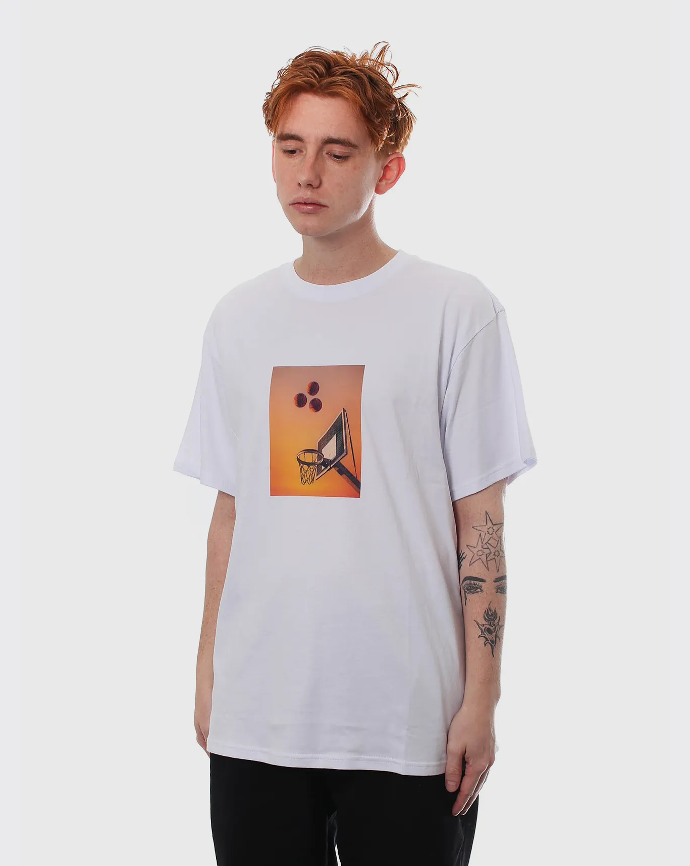Huffer Free Throw Sup Shirt - White