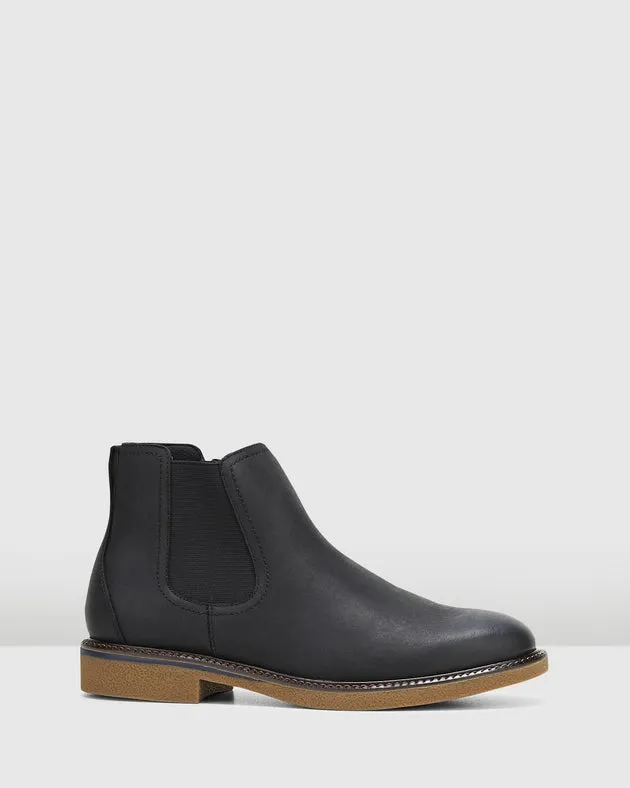 HUSH PUPPIES MINNESOTA - BLACK RUB