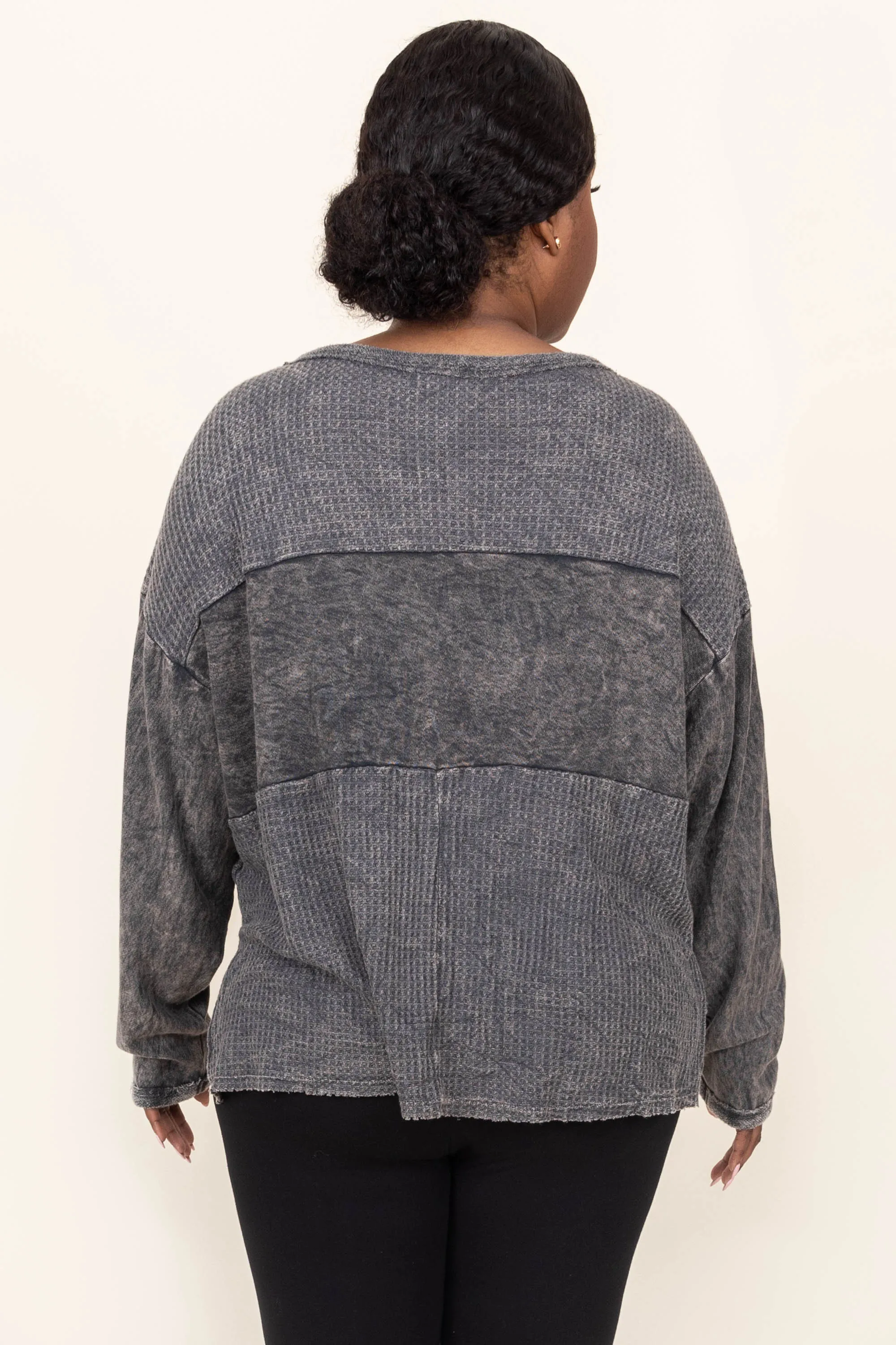 I'm With You Sweater, Charcoal