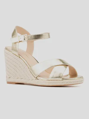 Irene Wide Width Strappy Wedges