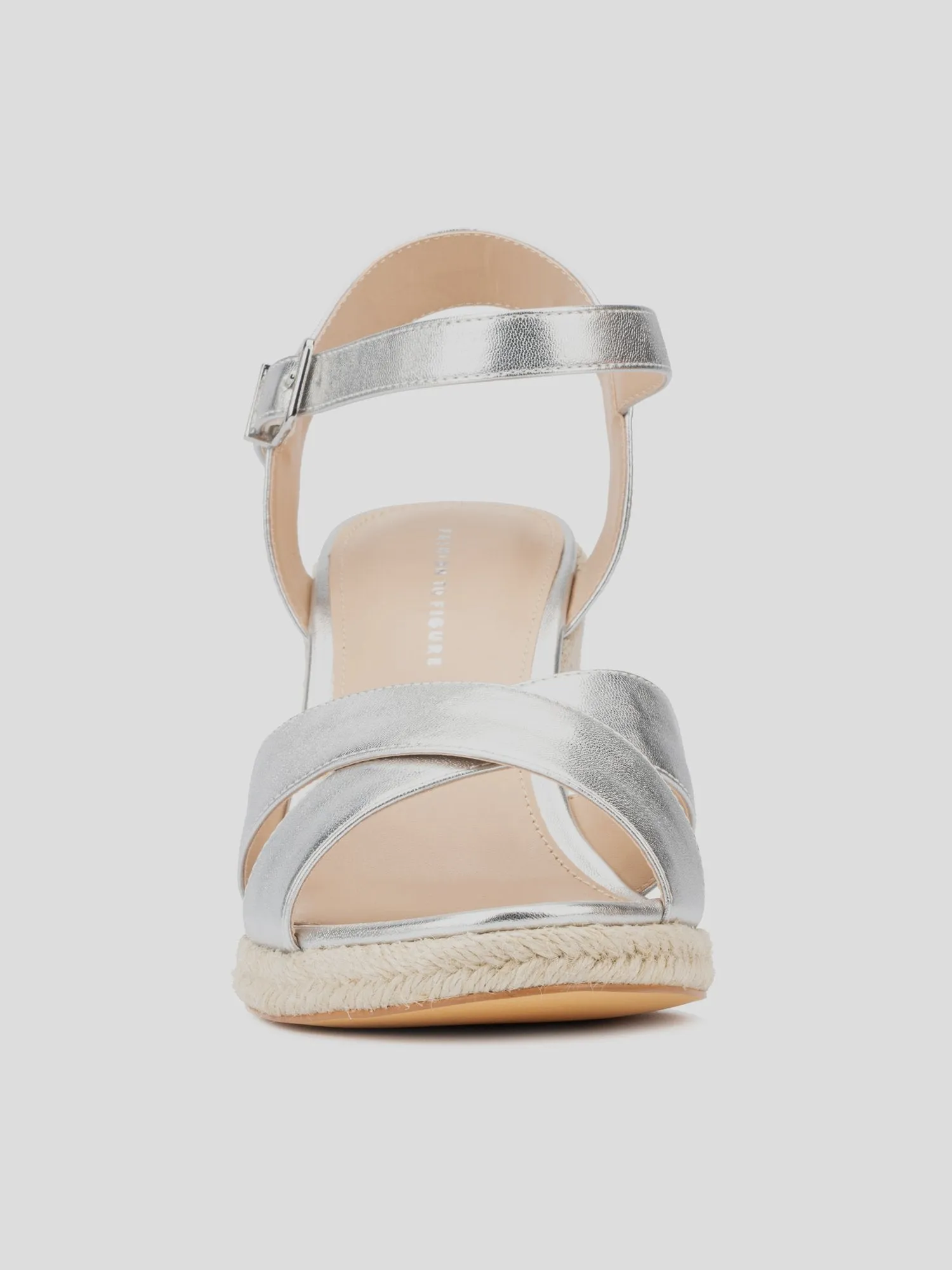 Irene Wide Width Strappy Wedges