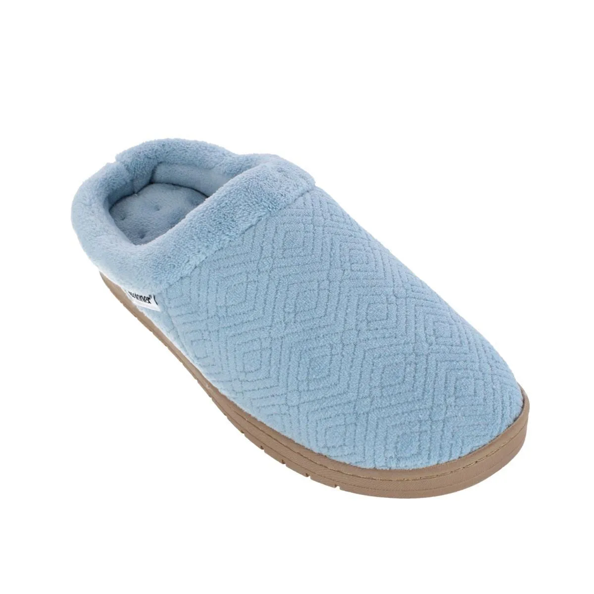 Isotoner Women's Sculpted Microterry Hoodback Clog Slippers