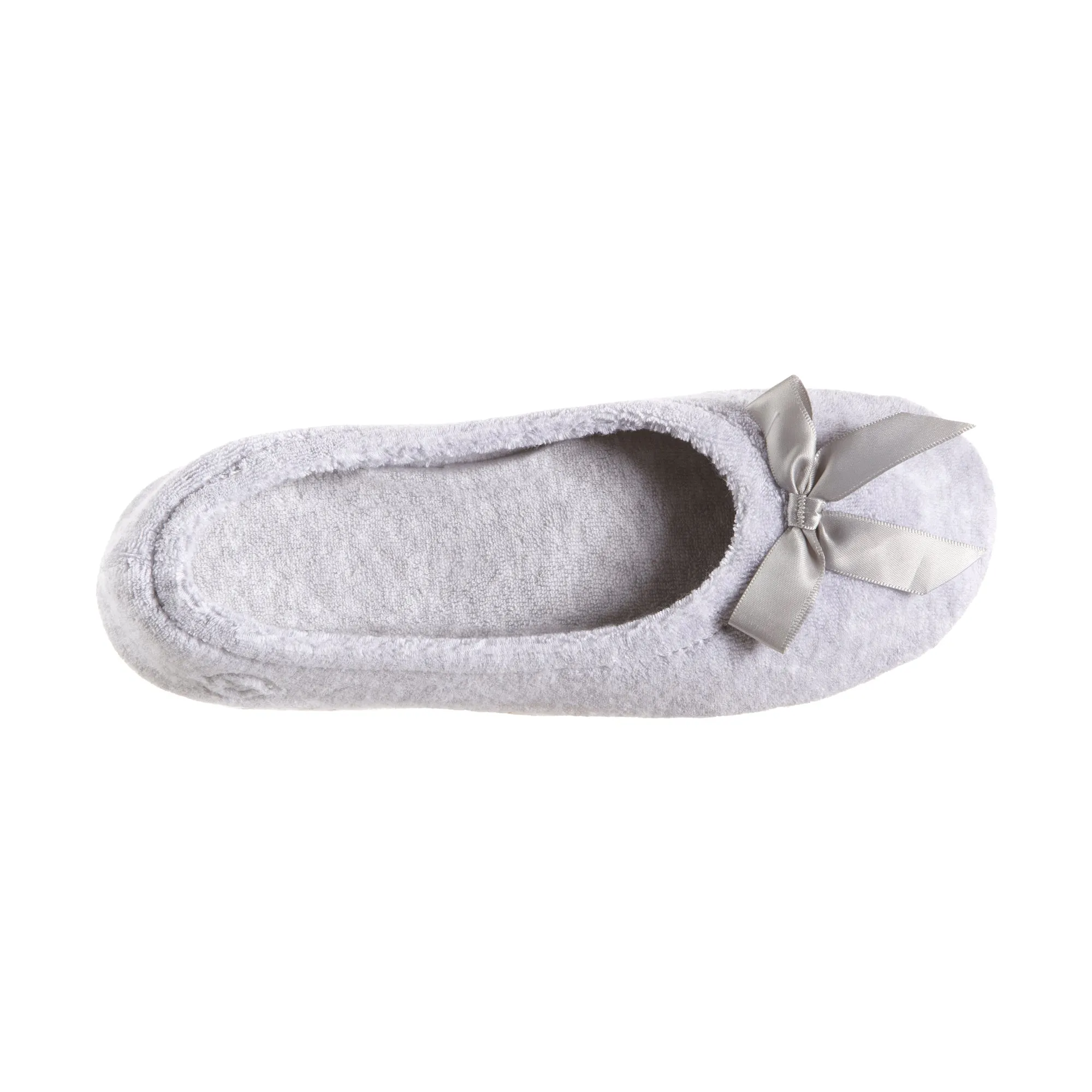 Isotoner Women’s Stretch Terry Classic Ballerina Slippers