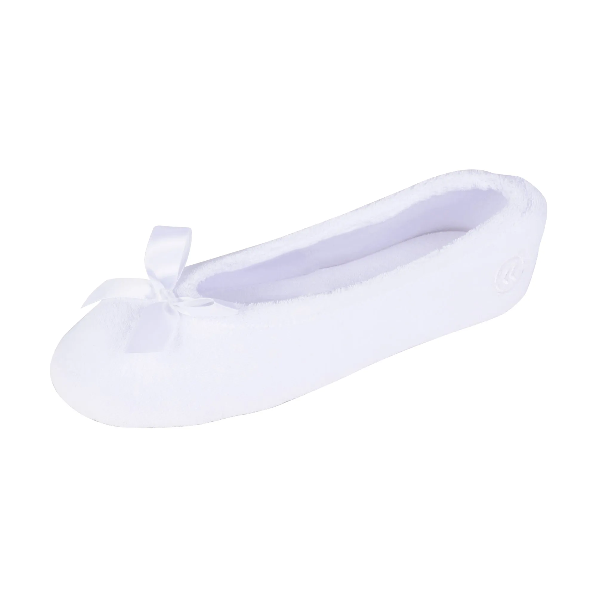 Isotoner Women’s Stretch Terry Classic Ballerina Slippers