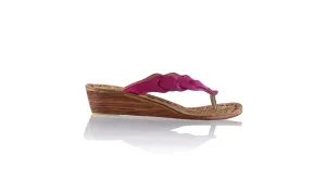 Jhonny Thong 35mm Wedges - Fuschia