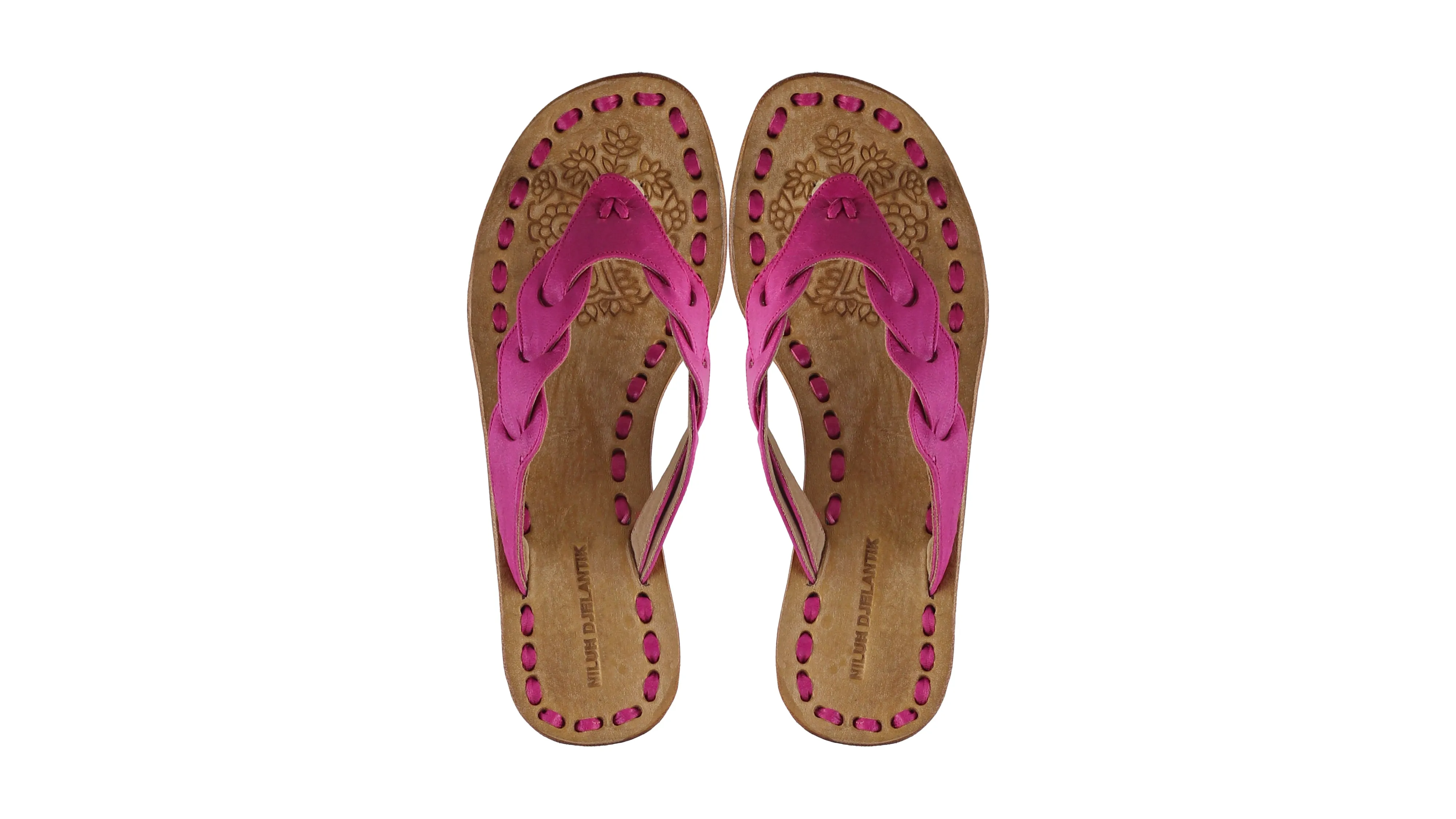 Jhonny Thong 35mm Wedges - Fuschia