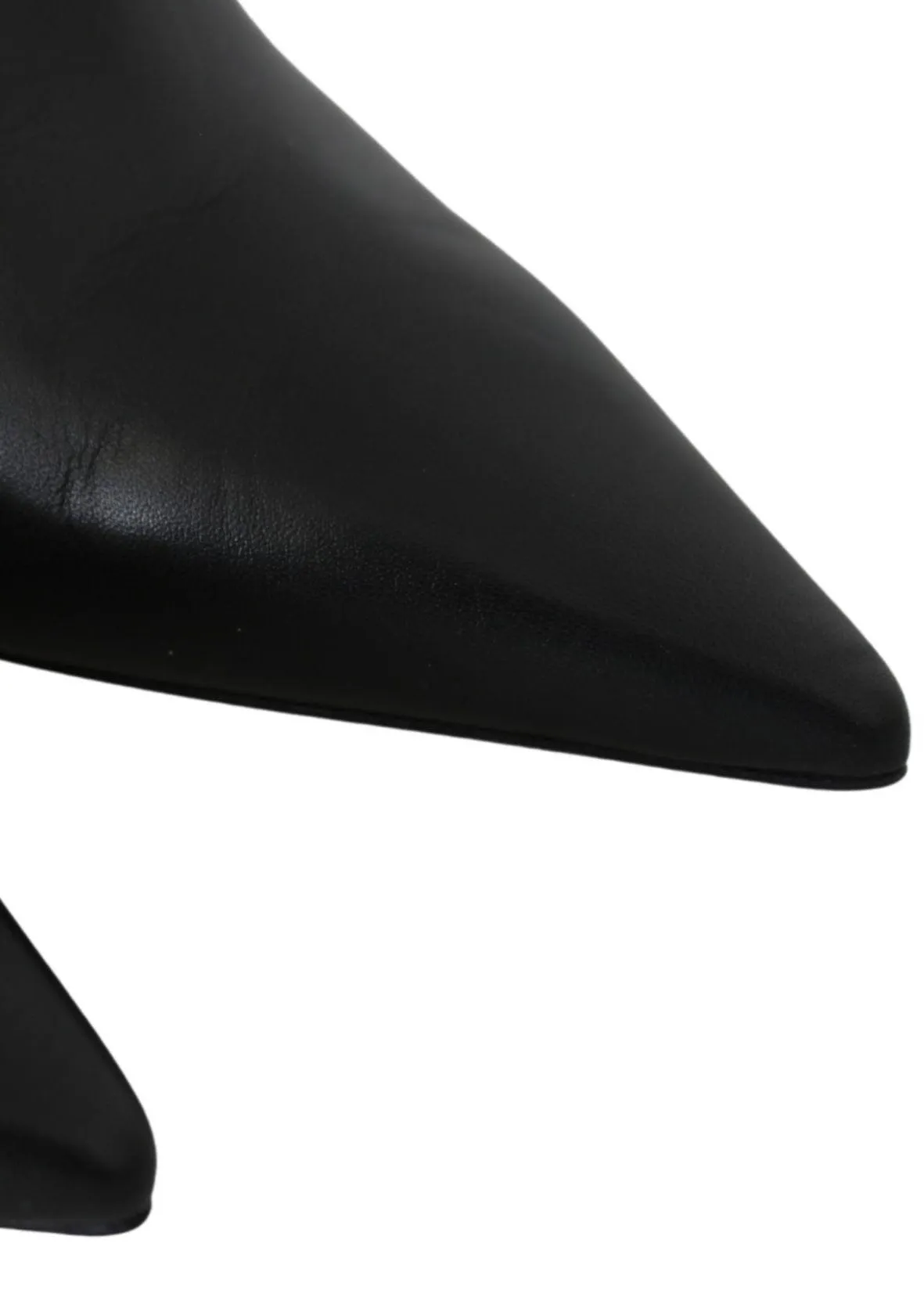 Jimmy Choo Black Calf Leather Lexx Pumps Shoes