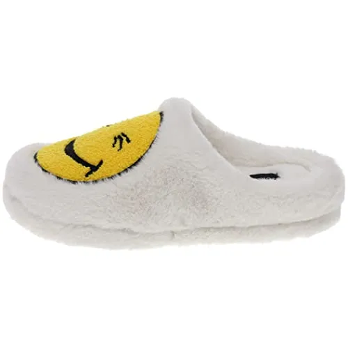 Joe Boxer Women's Plush Slipper, Mr. Winky Indoor Outdoor Novelty Clog Slipper