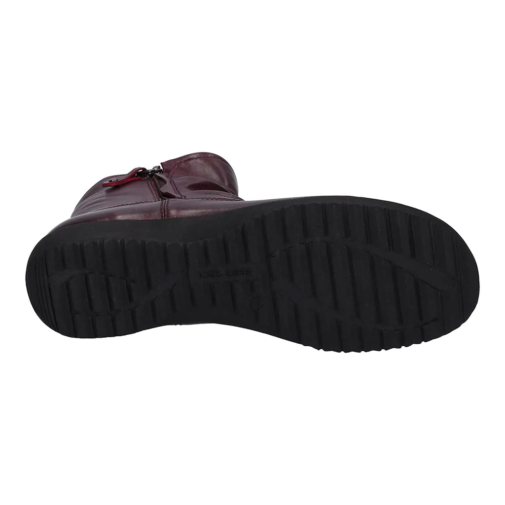 Josef Seibel Naly 24 Womens Burgundy Soft Boot