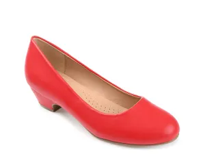 Journee Collection Saar pumps, red