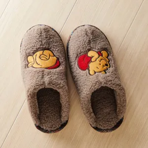 JP x BM - Winnie the Pooh Fluffy Boa Slippers for Adults