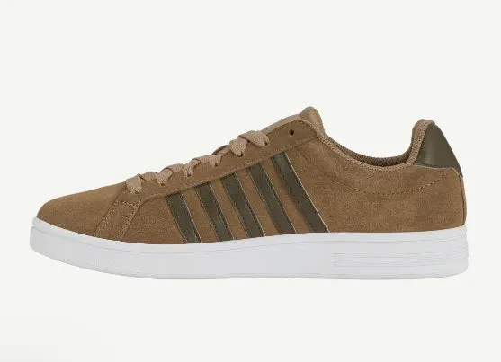 K-Swiss Court Tie Break Trainer SDE - Toasted Coconut/Chocolate Brown