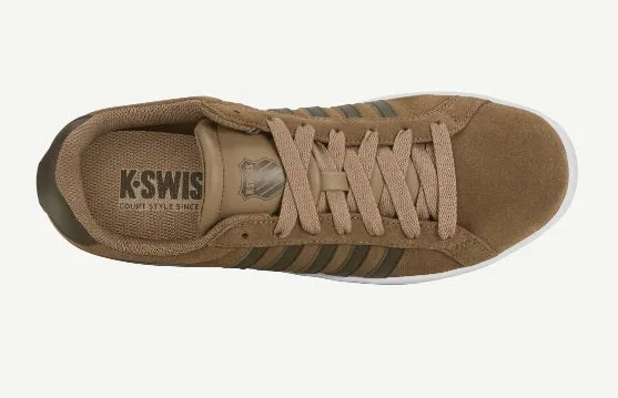 K-Swiss Court Tie Break Trainer SDE - Toasted Coconut/Chocolate Brown