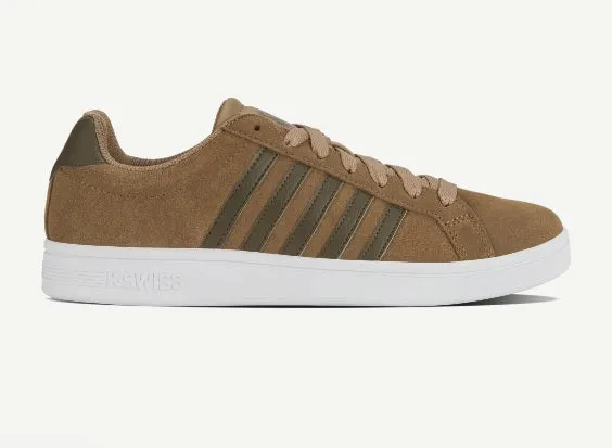 K-Swiss Court Tie Break Trainer SDE - Toasted Coconut/Chocolate Brown