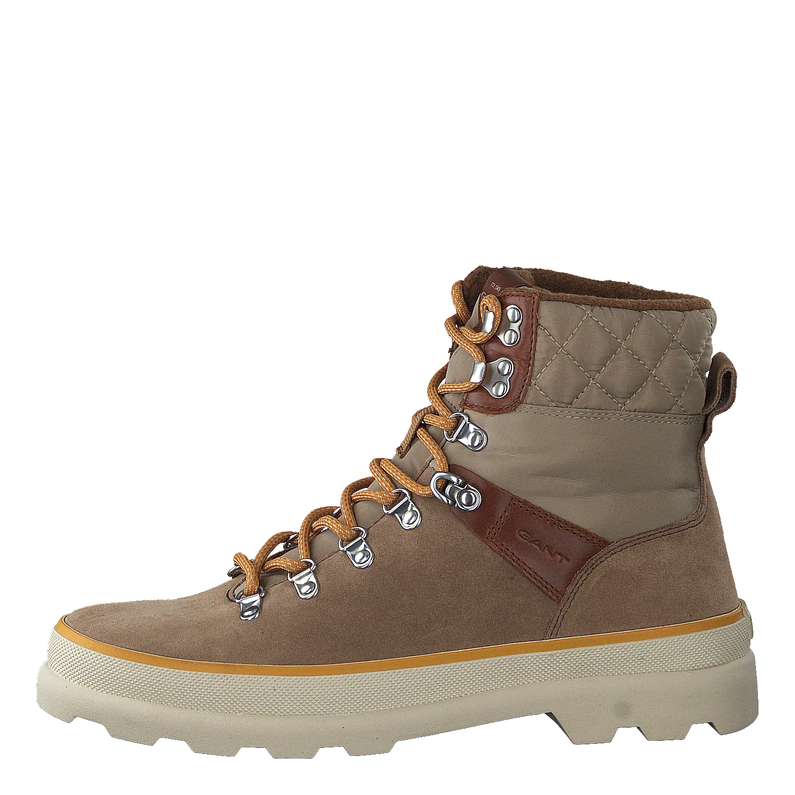 Kaari Mid Lace Boot Warm Khaki
