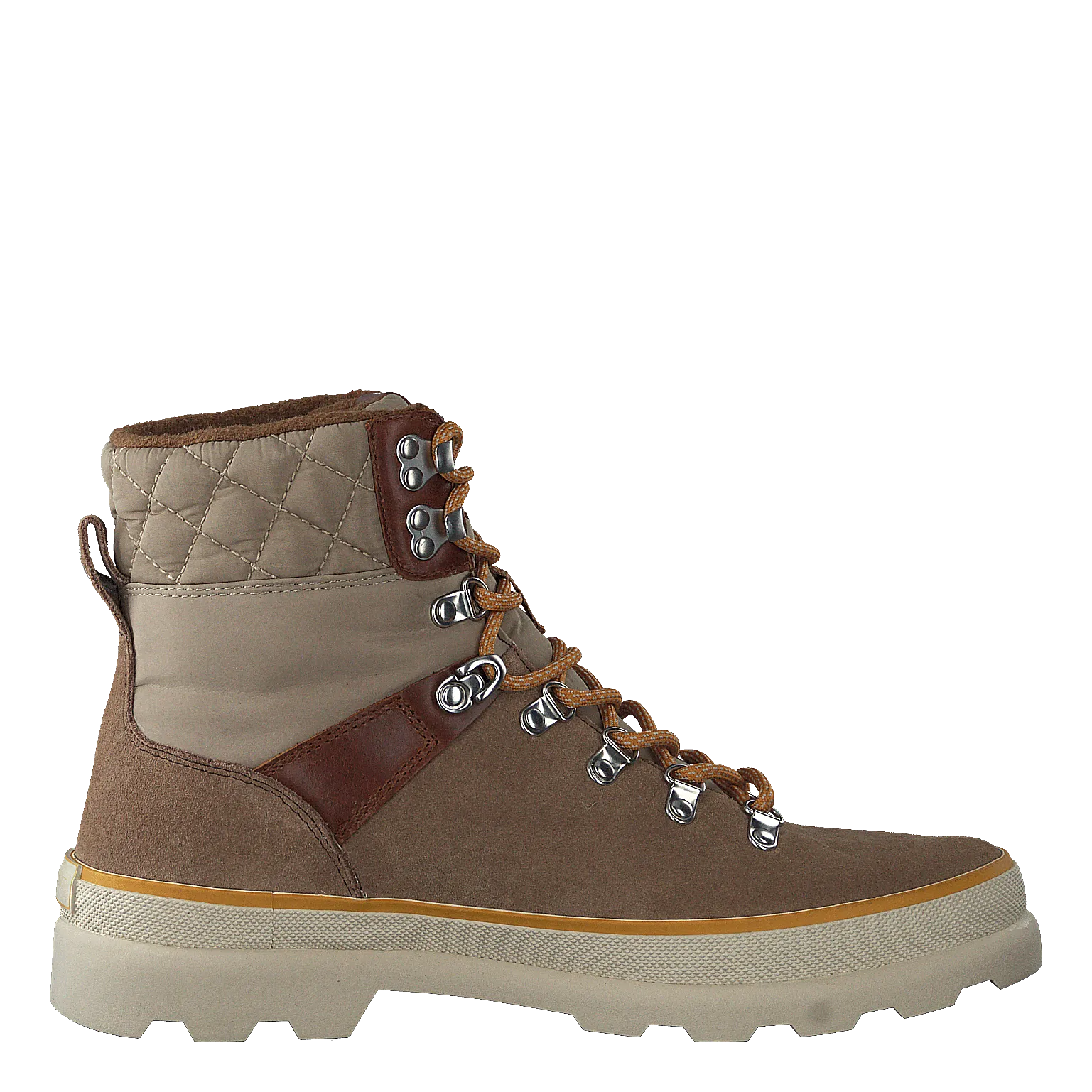 Kaari Mid Lace Boot Warm Khaki
