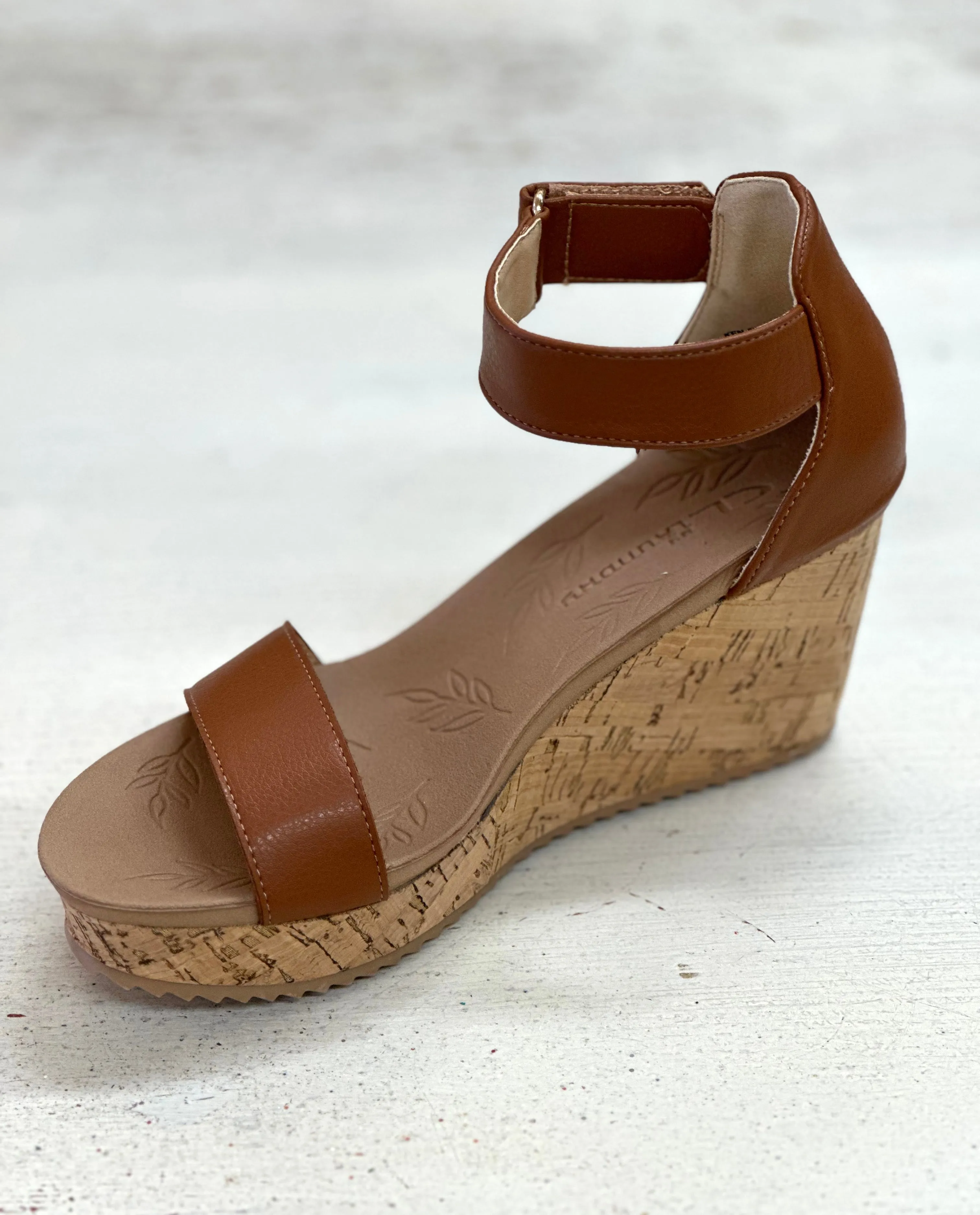 Kaya Cork Wedge Sandal
