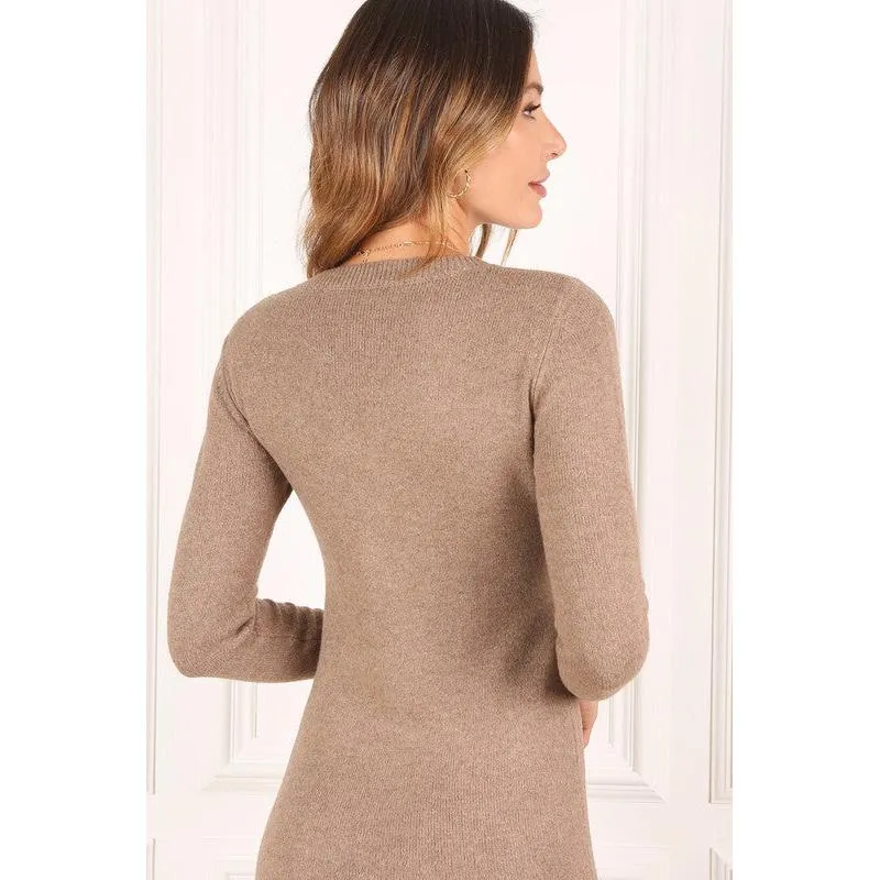 Keping me warm sweat dress