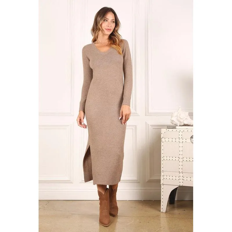 Keping me warm sweat dress