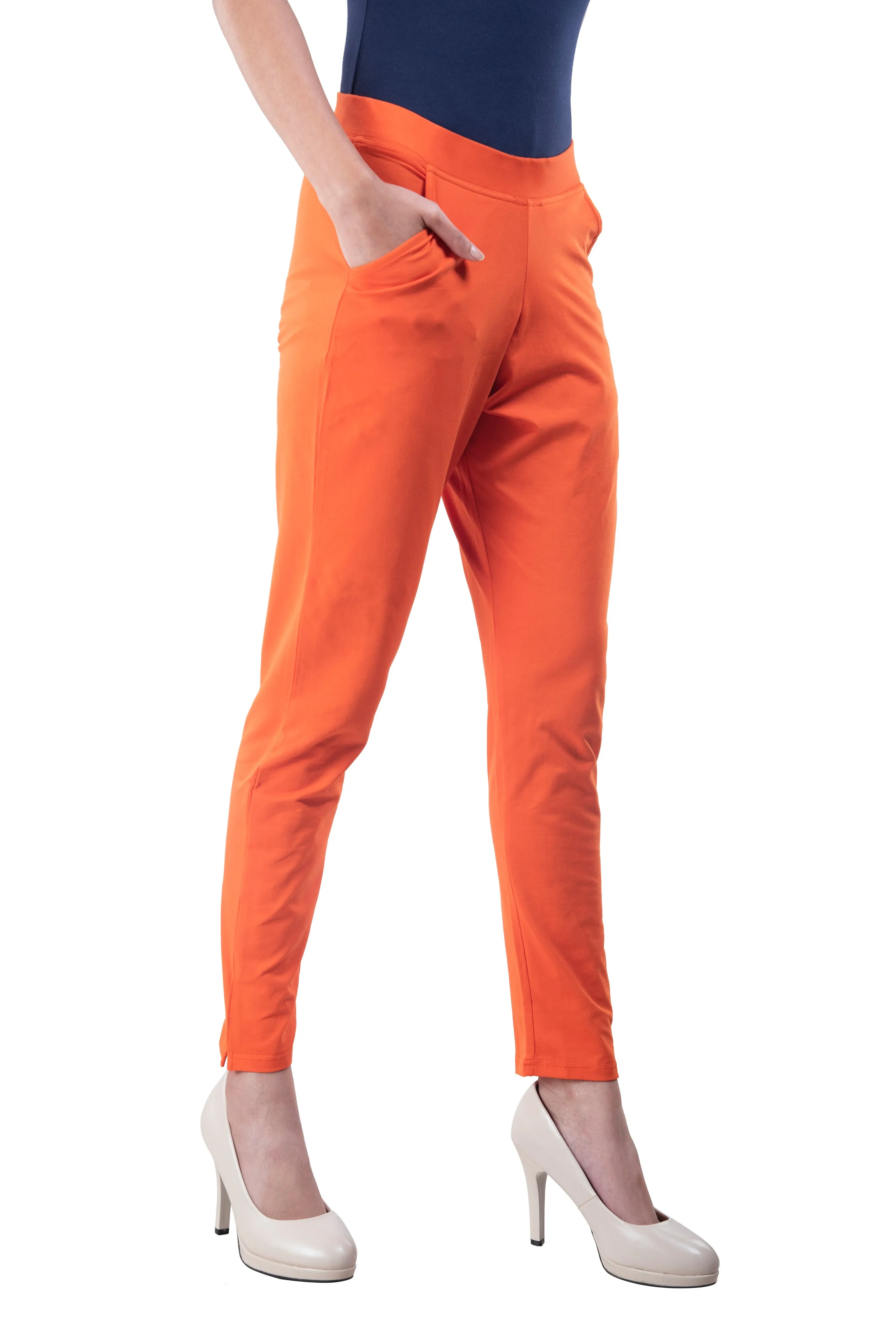 Kurti Pants (Carrot Orange)