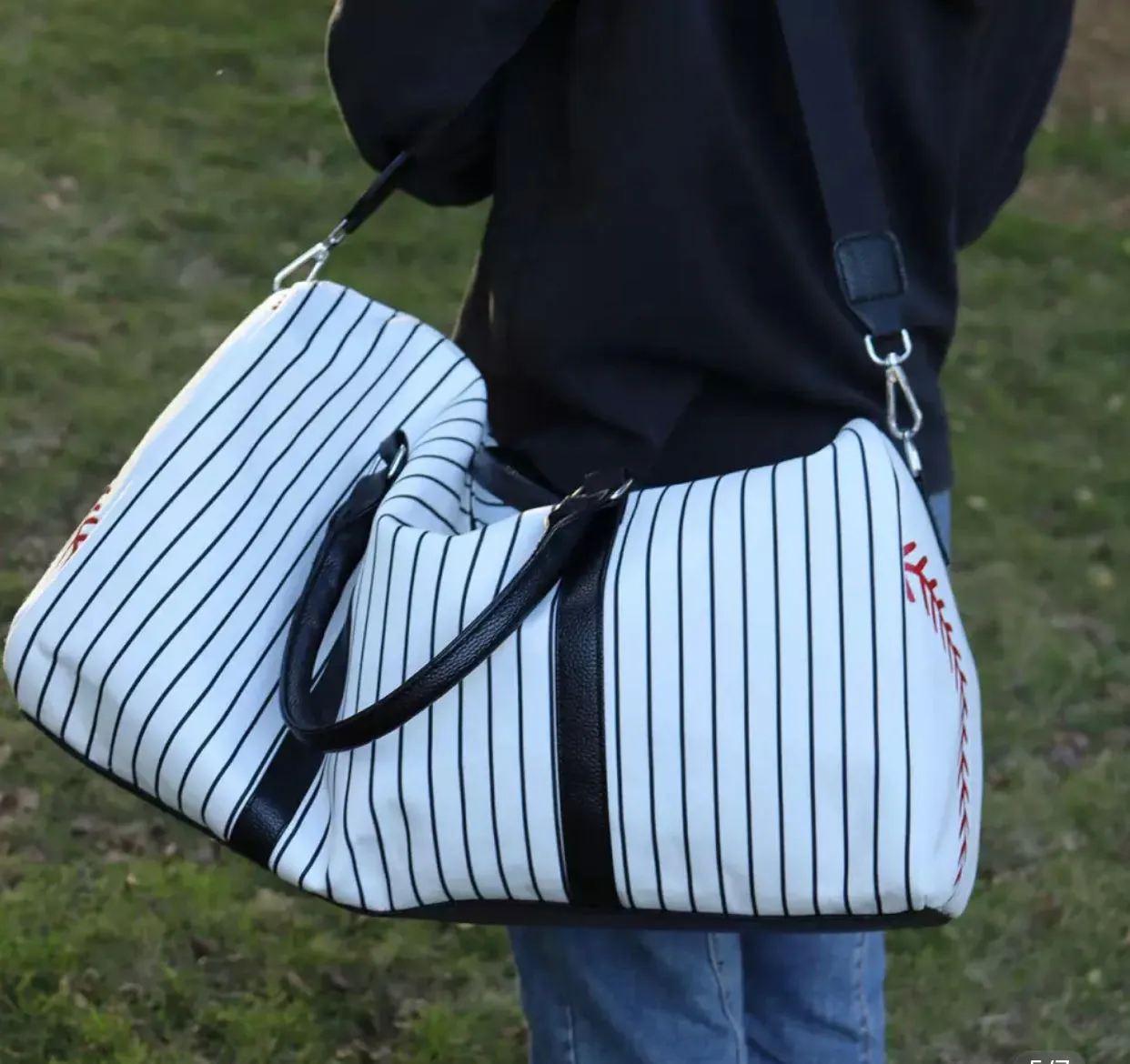 Large Baseball Tote