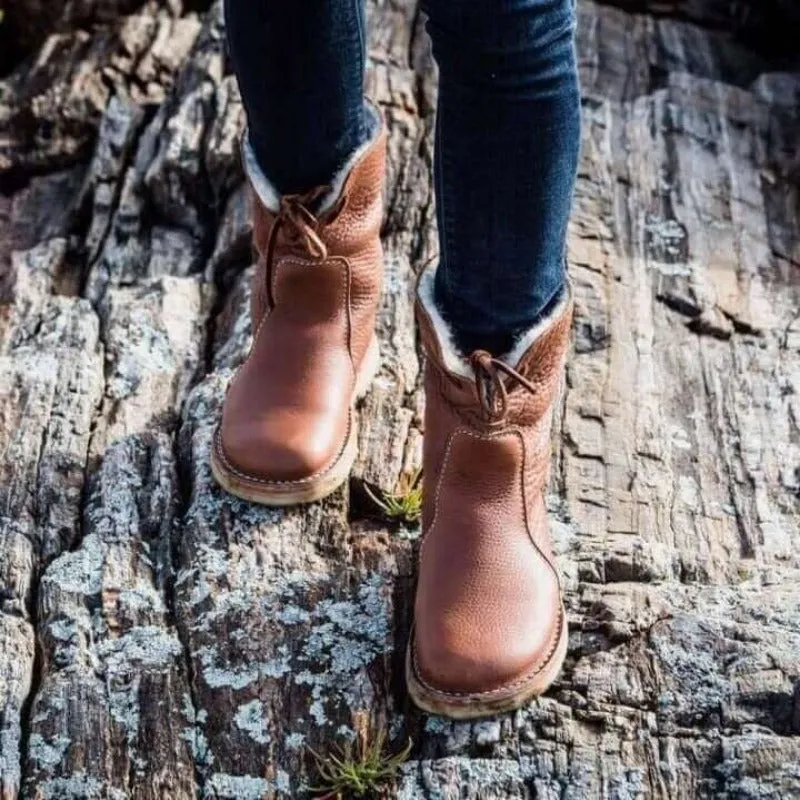 Leni™ - Step-In Boots with Cozy Fleece Lining