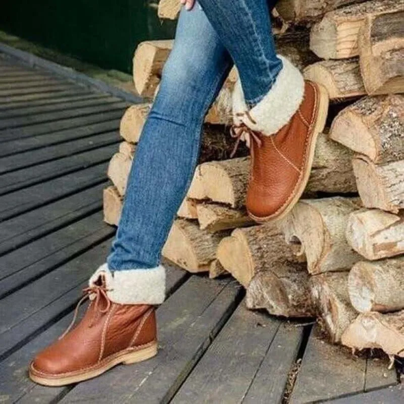 Leni™ - Step-In Boots with Cozy Fleece Lining