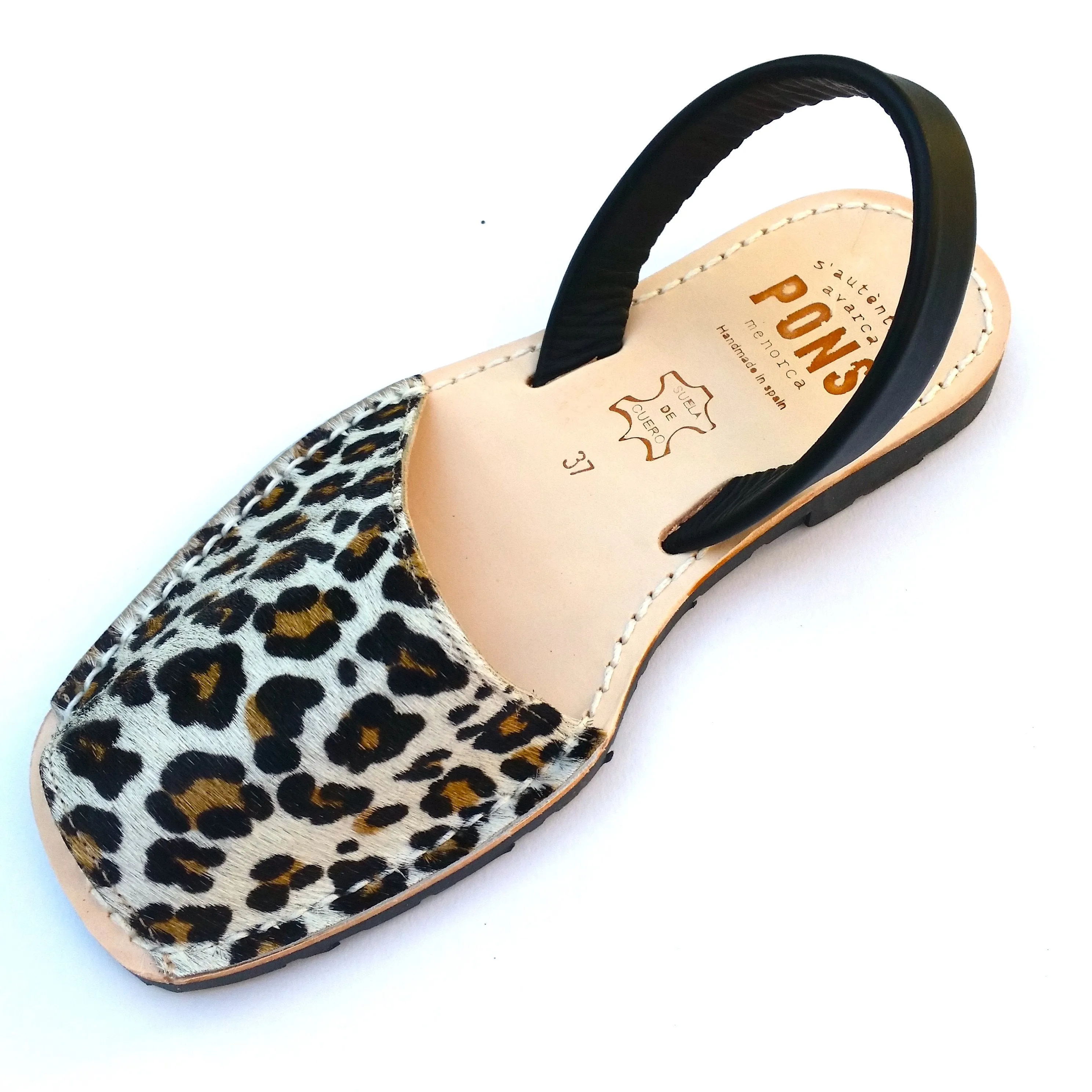 Leopard Print Avarca Pons