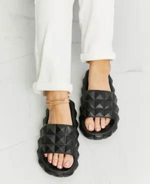 Let's Chill 3D Stud Slide Sandals