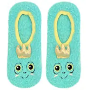 Living Royal Fuzzy Slippers – Frog