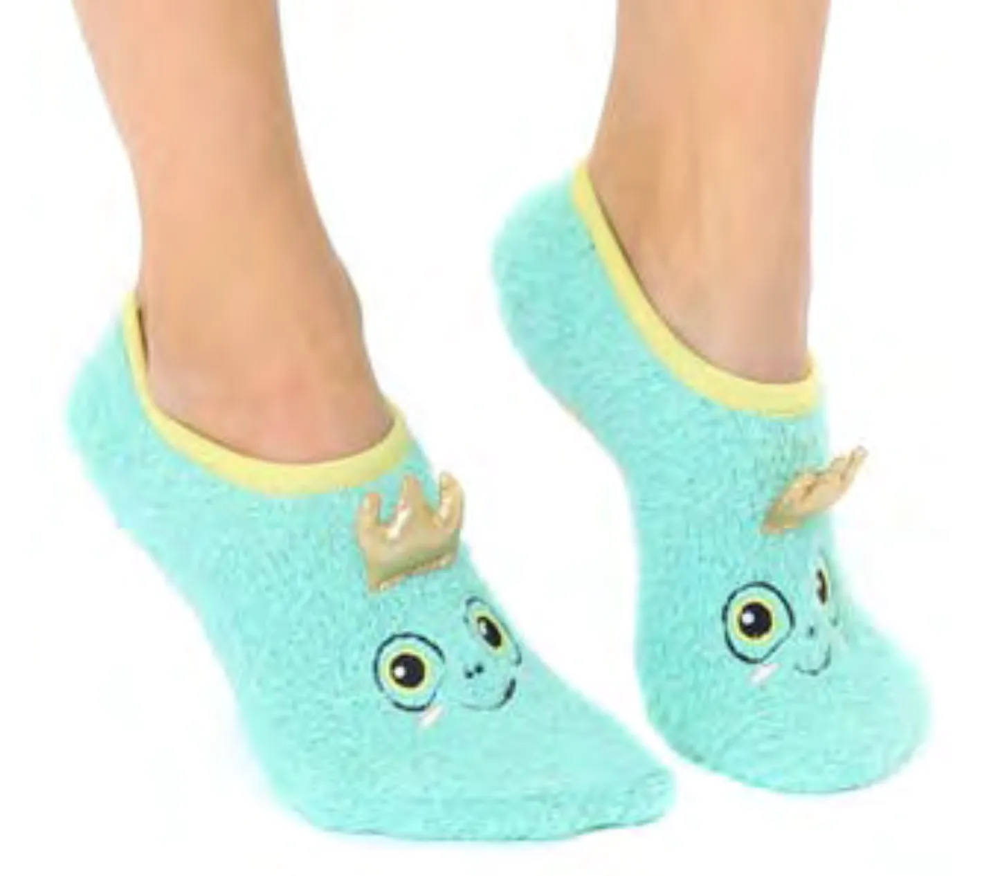 Living Royal Fuzzy Slippers – Frog