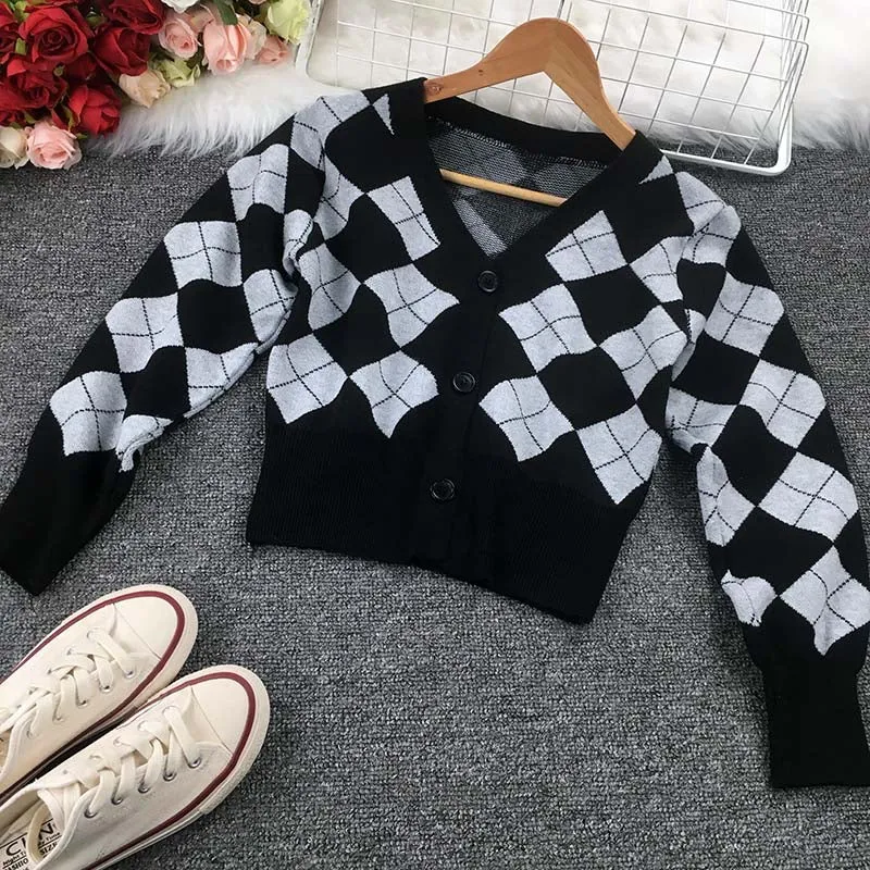 Loose Winter Knitted Cardigan
