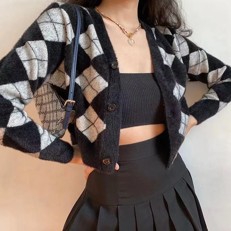 Loose Winter Knitted Cardigan