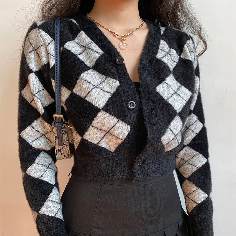 Loose Winter Knitted Cardigan