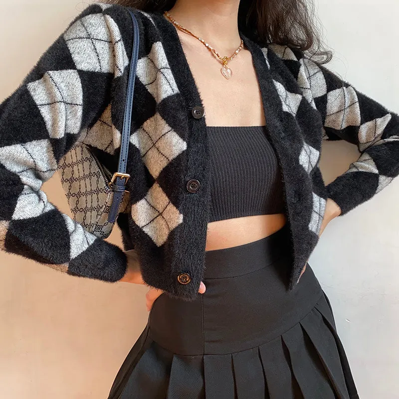 Loose Winter Knitted Cardigan
