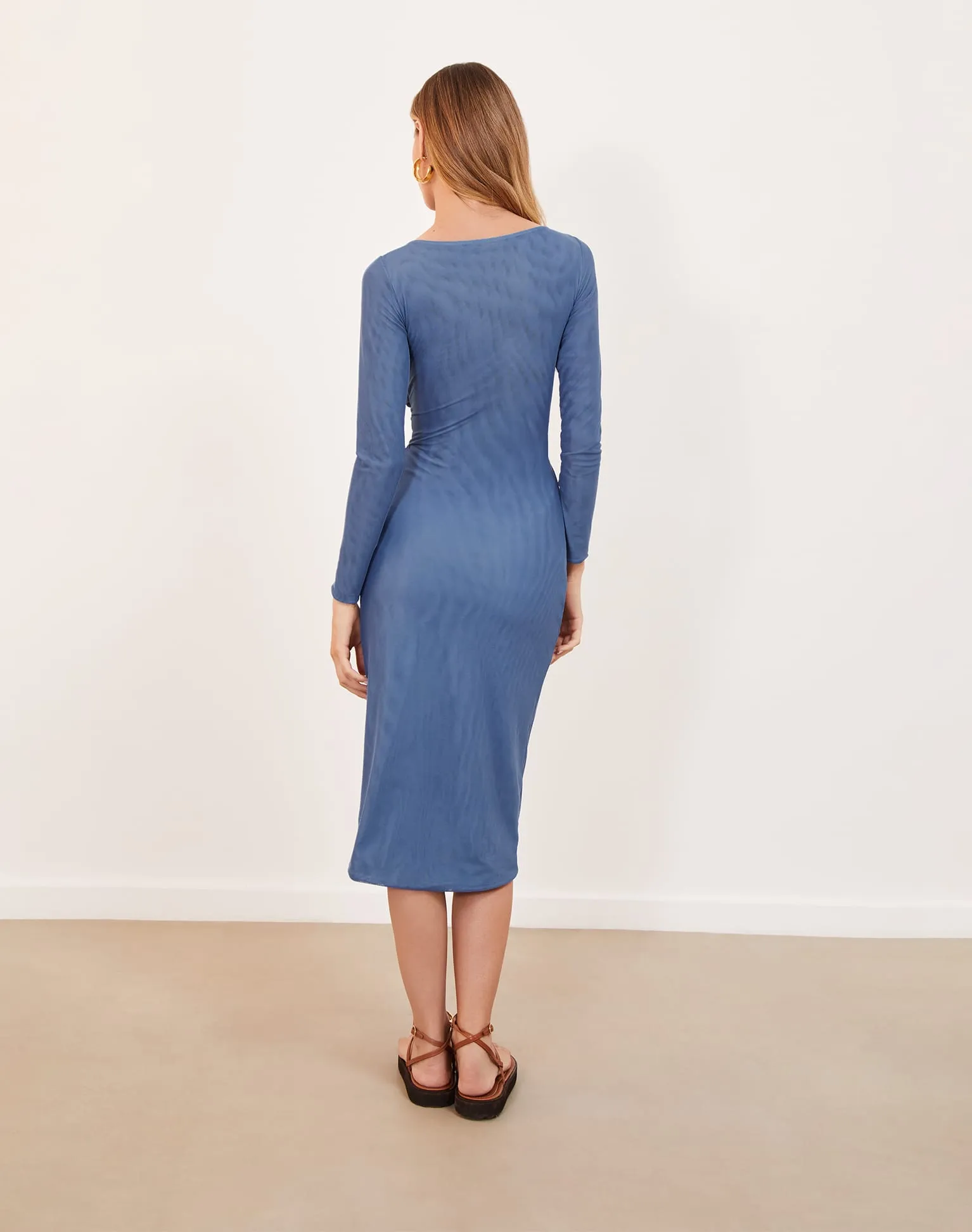 Luna Midi Dress - Cave